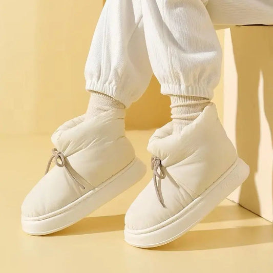 Cozy High-Top Slippers for Women – Warm & Comfortable