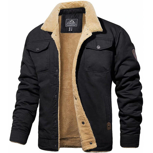 Brian | Warm gefütterte Outdoor-Freizeitjacke für Herren