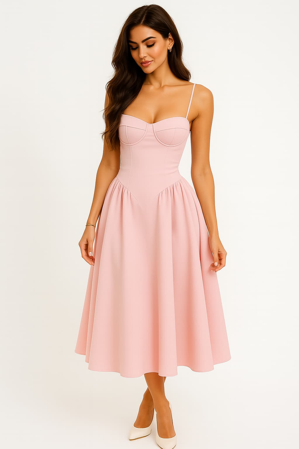Zoe | Langärmliges Hochzeitsgastkleid für Damen