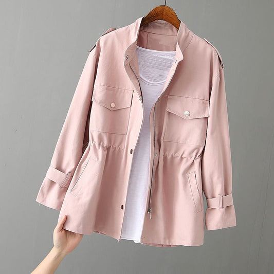 Audrey | Schicke Utility-Jacke für Damen mit Reißverschluss