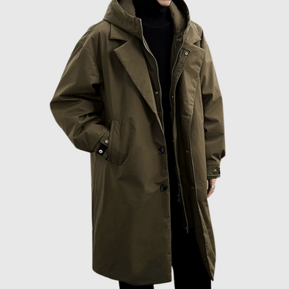 Adam | Leichte wasserdichte Regenjacke für Herren im Street Style