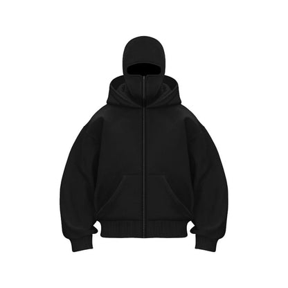 Joseph | Men’s Winter Full Zip Face Cover Hoodie Jacket