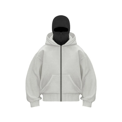 Joseph | Men’s Winter Full Zip Face Cover Hoodie Jacket
