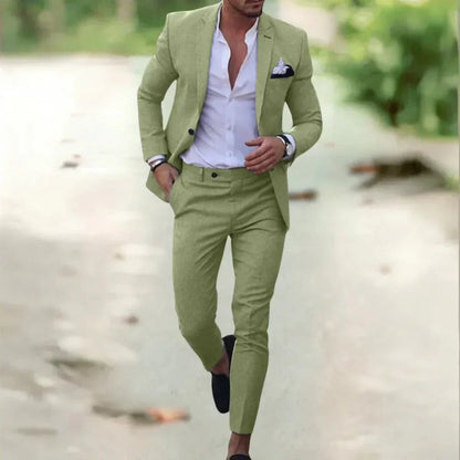 Jack | Men’s Slim Fit Formal Business Suit Set