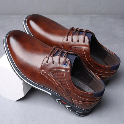 Charlie | Schnürschuhe für Herren, rutschfest, zum Gehen