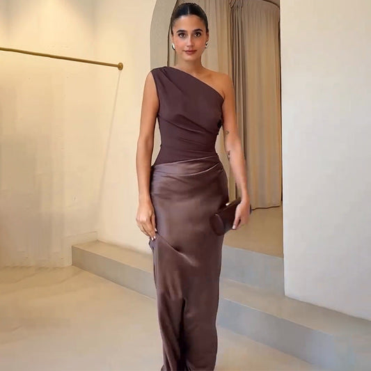 Emily | Schickes, schulterfreies Abendkleid für Damen