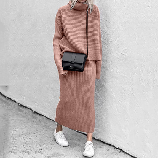 Natalie | Kuscheliger Pullover und Rock für Damen