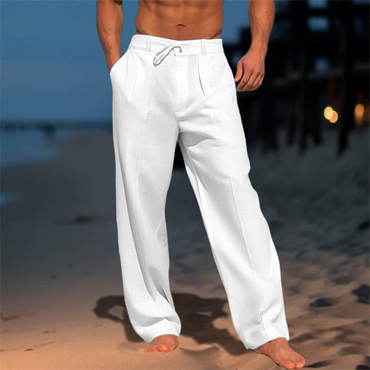 Darren | Herren Relaxed Hose mit Kordelzug für den Frühling