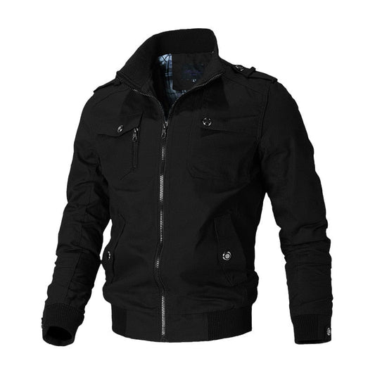 Aiden | Taktische Freizeitjacke für Herren mit Reißverschluss