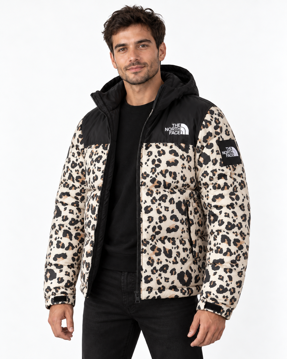 The NF Leopard Print Puffer Jacket (Limited stock available)