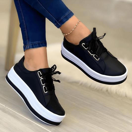 Violet | Trendy Damen Sneaker mit erhöhter Sohle
