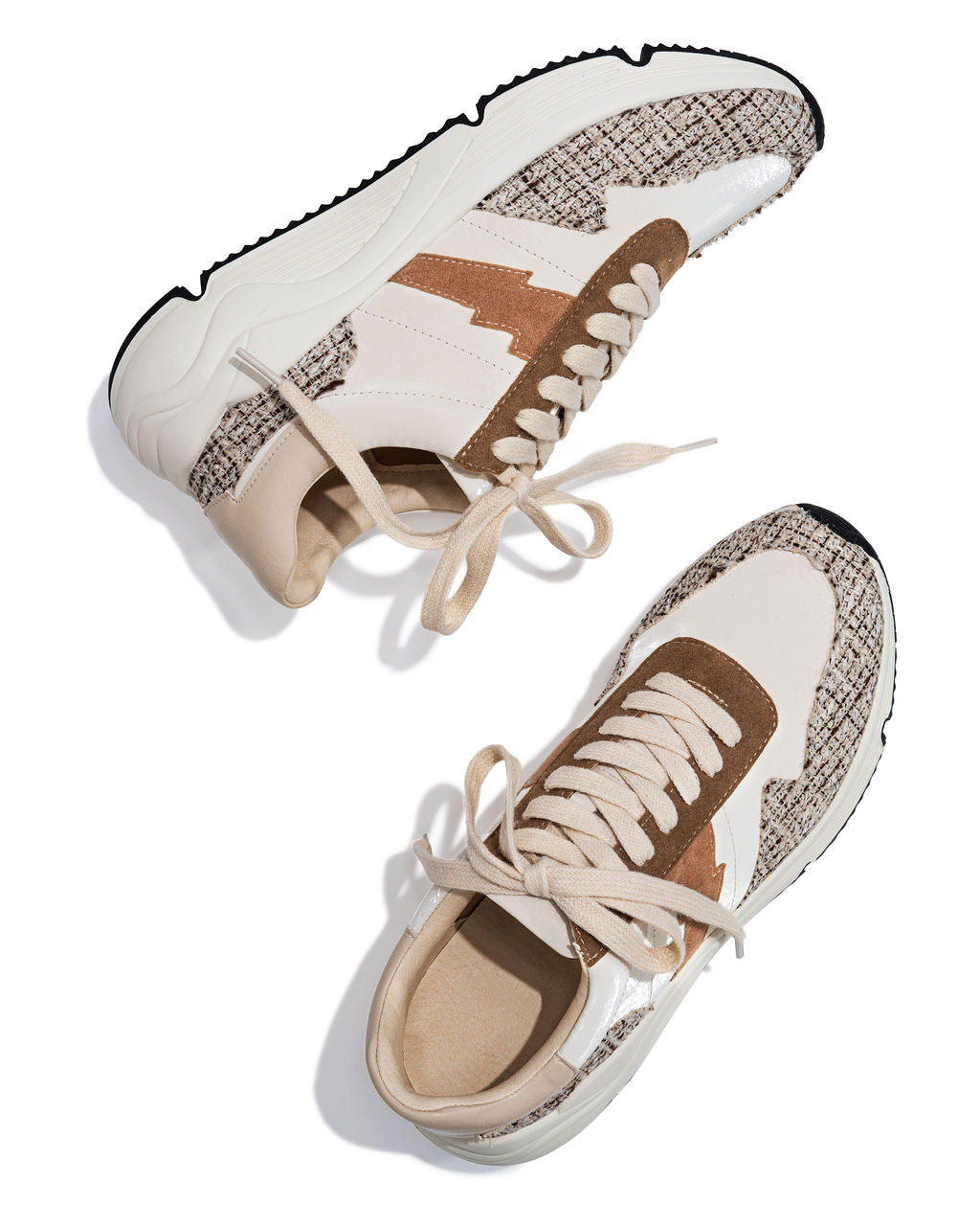 Pamela Tweed Running Sole Sneaker