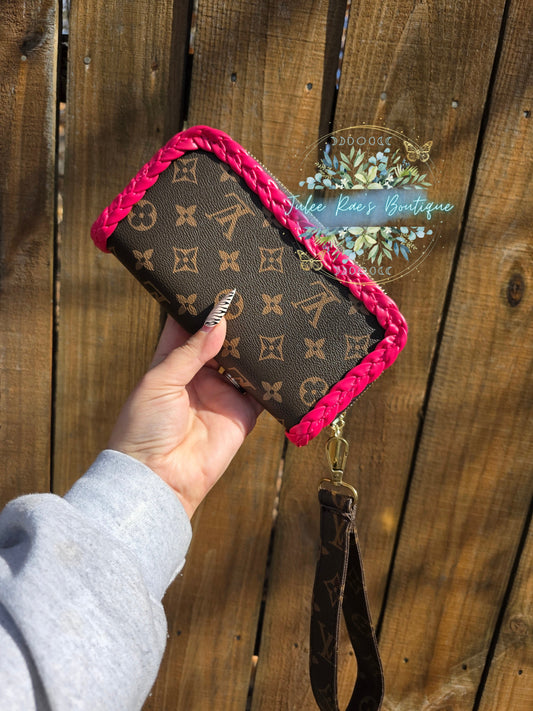 Western Pink Wallet