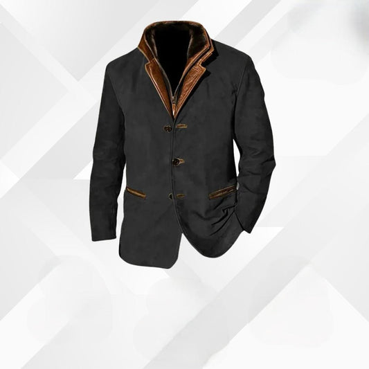 Kyle | Klassische warme Jacke mit Knopfleiste für Herren