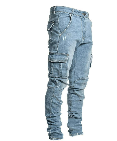 Julian | Herren Slim Fit Cargo Hose mit mehreren Taschen