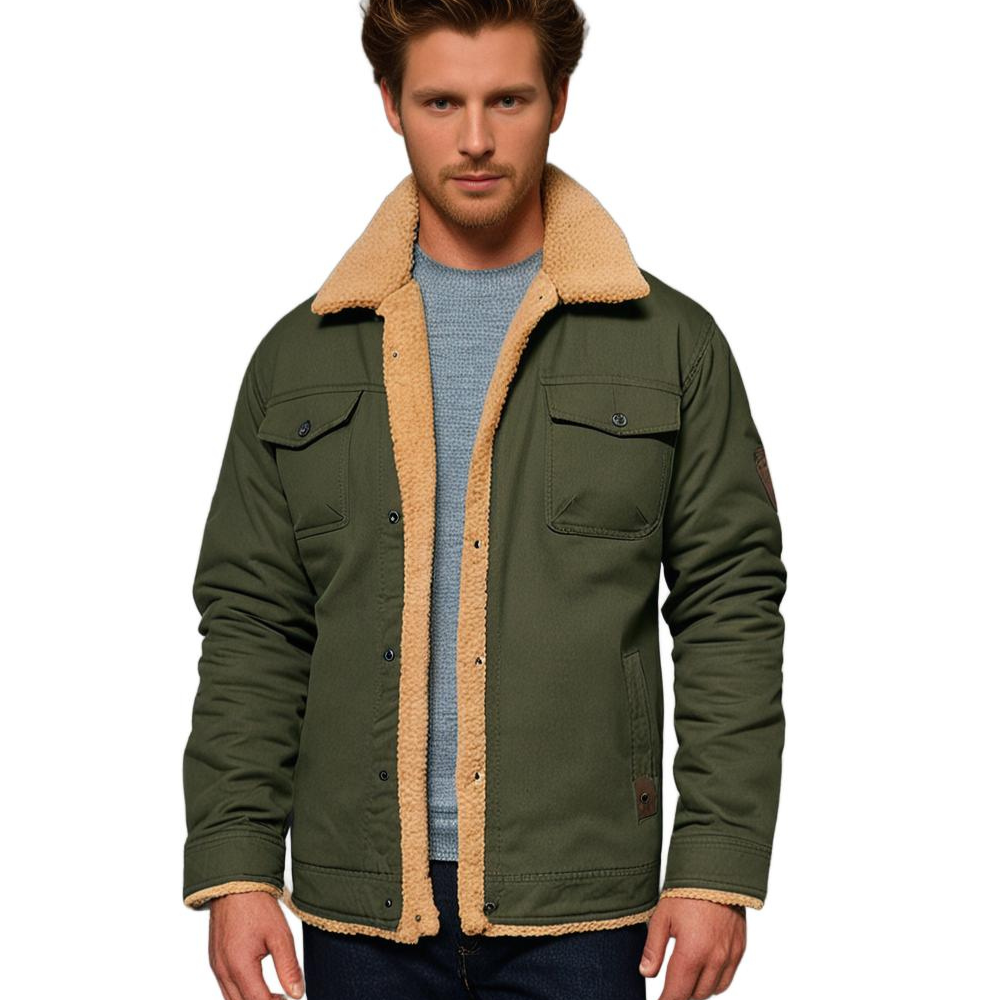 Brian | Warm Lined Outdoor Casual Jacket For Men