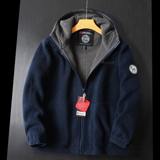 Harold | Outdoor-Fleecejacke für Herren mit Kapuze