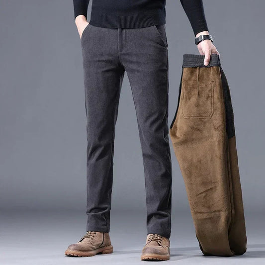 Gabriel | Herren Winter Fleecegefütterte Warme Hose