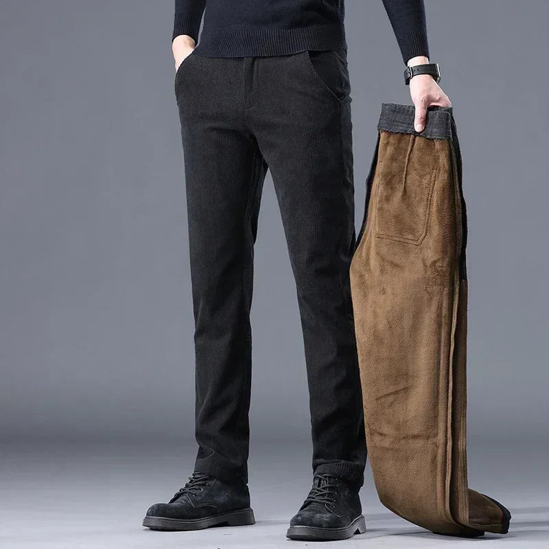 Gabriel | Herren Winter Fleecegefütterte Warme Hose