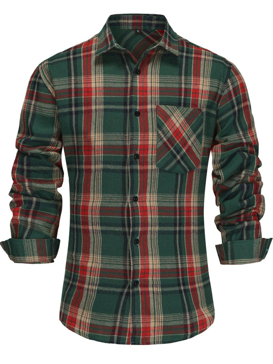 Evan | Herren Winter Flanellhemd