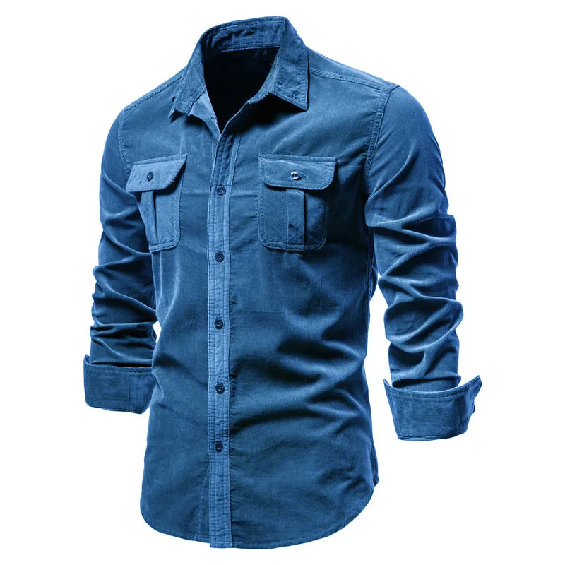 Gabriel | Men's Winter Long Sleeve Utility Shirt