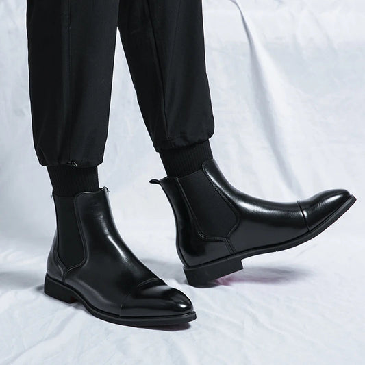 Sean | Chelsea-Boots aus Wildleder für Herren mit Elastikeinsatz