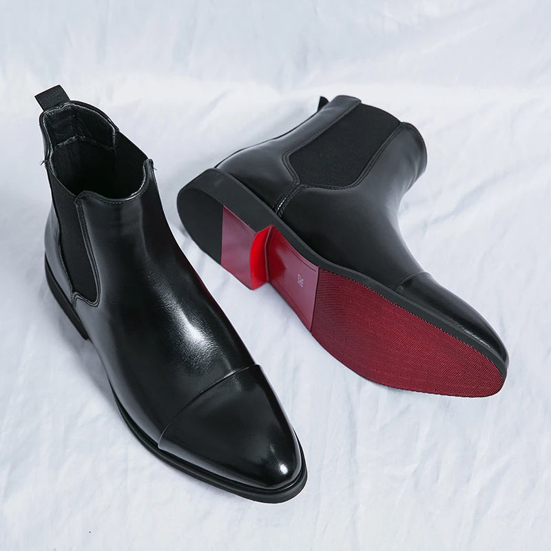 Sean | Chelsea-Boots aus Wildleder für Herren mit Elastikeinsatz