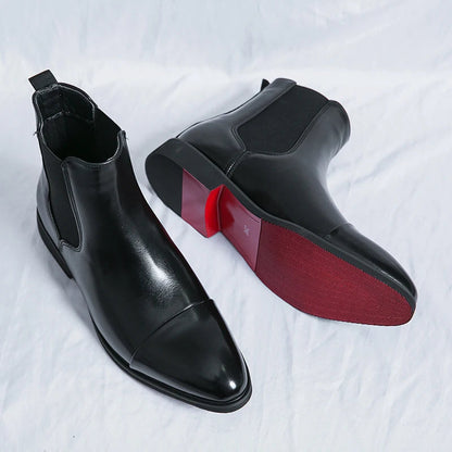 Sean | Chelsea-Boots aus Wildleder für Herren mit Elastikeinsatz