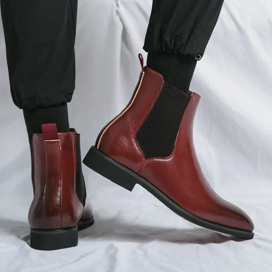 Michael | Elegante Chelsea Boots aus Leder für Herren