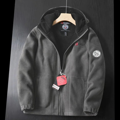 Harold | Men’s Outdoor Warm Hooded Fleece Jacket