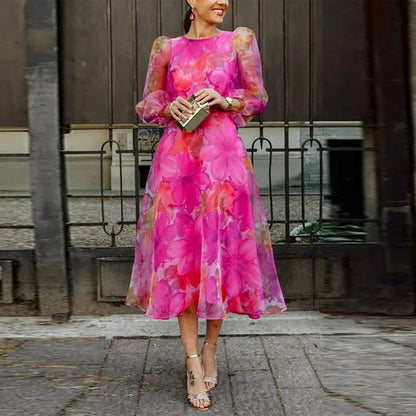Alexa | Formelles Blumenkleid für Hochzeitsgäste