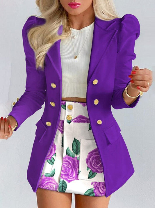 Bella | Zweiteiler Blazer und Rock für Damen