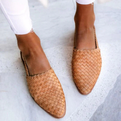 Riley | Women’s Spring Woven Ballet Flats