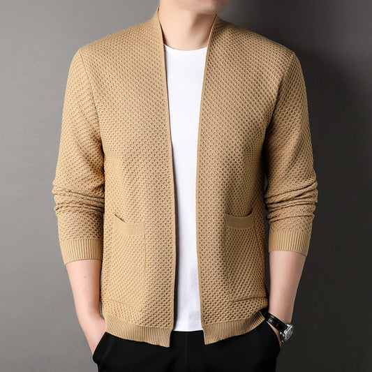 Arthur | Herren Feinstrick-Cardigan mit Taschen – Slim Fit