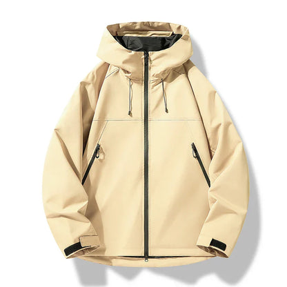 Jace | Men’s Waterproof Hooded Windproof Shell Jacket