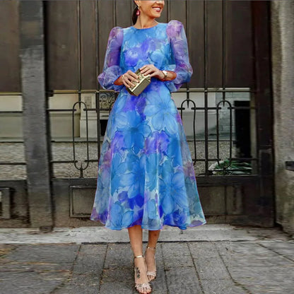 Alexa | Formelles Blumenkleid für Hochzeitsgäste