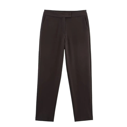 Kimberly | Schickes formelles Anzugset mit maßgeschneidertem langem Blazer für Damen