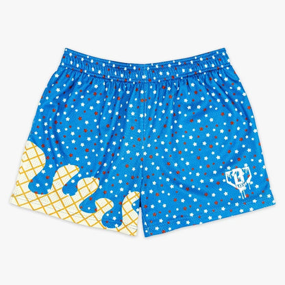 2026 Summer fresh ice cream printed multi-color optional men's baseball and basketball pants 101 breathable casual beach pants