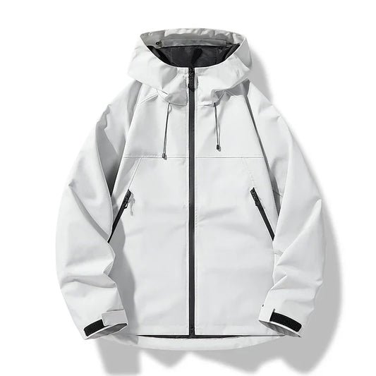 Jace | Wasserfeste, winddichte Shell-Jacke mit Kapuze für Herren