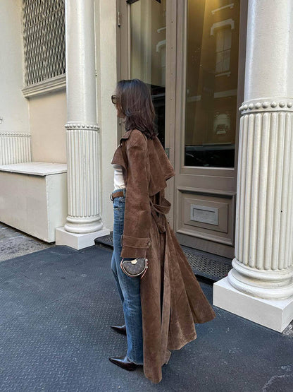 Darcey | Women’s Trendy Warm Belted Trench Coat