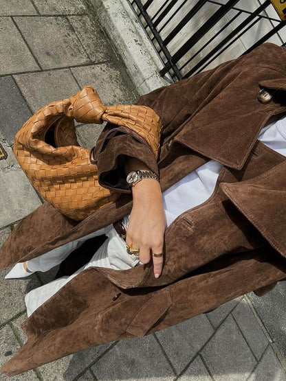 Darcey | Women’s Trendy Warm Belted Trench Coat