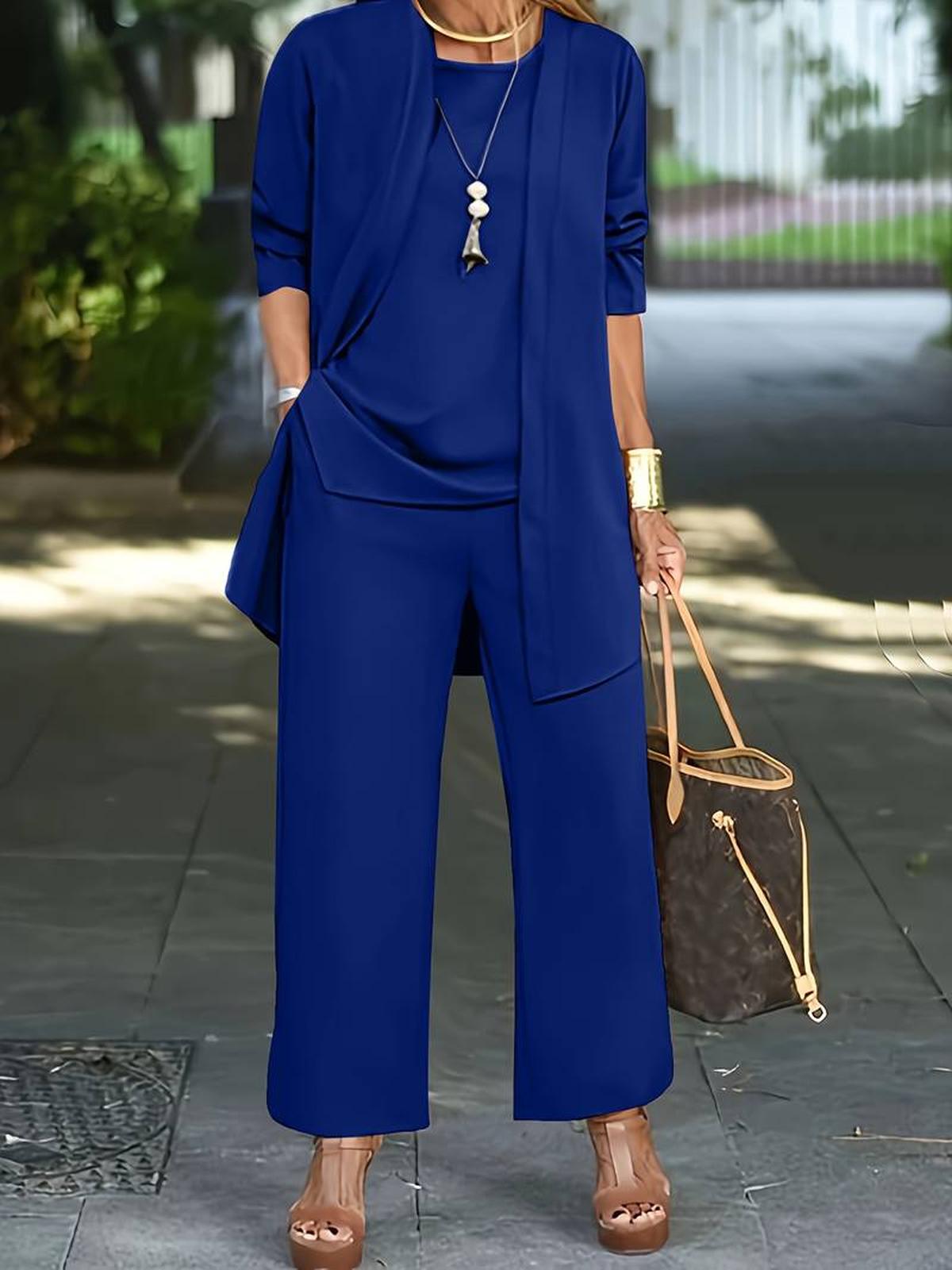 Bethany | Dreiteiliges, legeres Damen-Outfit-Set