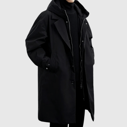 Adam | Leichte wasserdichte Regenjacke für Herren im Street Style