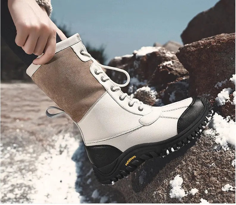 Waterproof Fleece Boots for Women – Stylish & Cozy