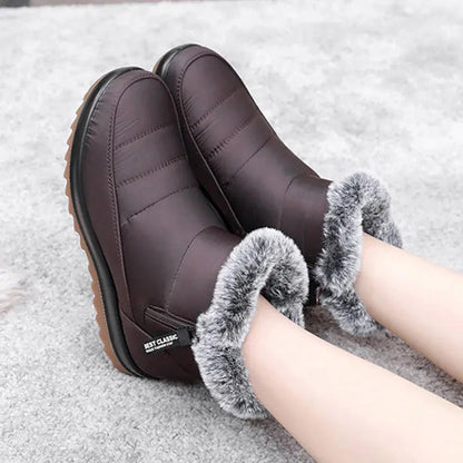 Waterproof Winter Boots for Women – Stylish & Comfortable Mid-Calf Design