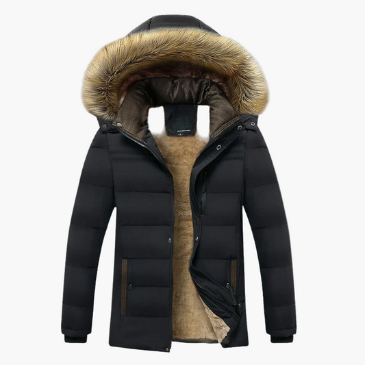 Arthur | Winterjacken für Herren mit Fellfutter und robuster Ausführung