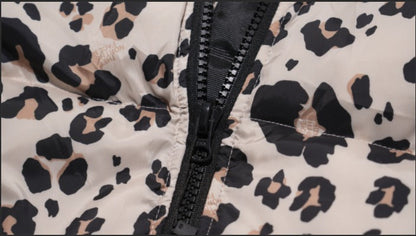 Leopard Print Puffer Jacket - Limited stock available