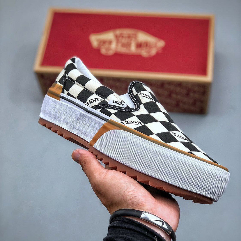 Checkered Platforms Shoes -Limited stock Avialable