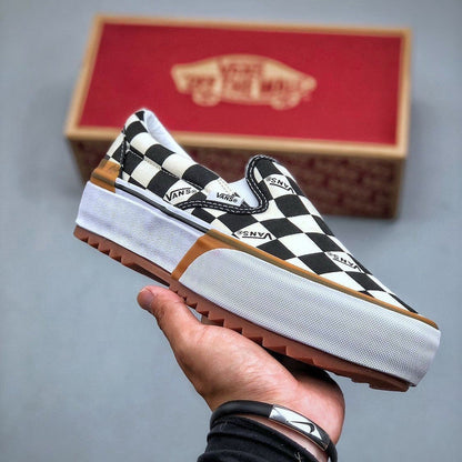 Checkered Platforms Shoes -Limited stock Avialable