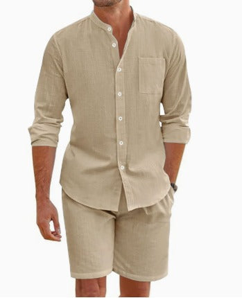 The Summer Essential™ | Lightweight Shirt & Shorts Set